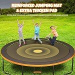 12FT/14FT Outdoor Trampoline with Basketball Hoop
