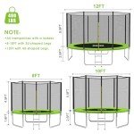 8FT SKOK Trampoline with Safety Enclosure Net