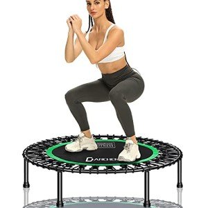 DARCHEN 450 lbs Mini Trampoline for Indoor Workouts
