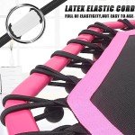 48" Fitness Trampoline with Adjustable Handle Bar