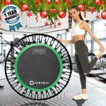 DARCHEN 450 lbs Mini Trampoline for Indoor Workouts
