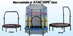 Kanchimi 40" Folding Indoor Trampoline with Handle