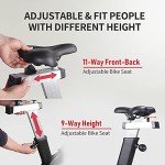 Leikefitness Upright AirBike for Home Cardio Workouts