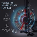 Leikefitness Upright AirBike for Home Cardio Workouts