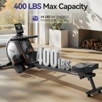 Niceday Magnetic Rowing Machine with Adjustable Resistance