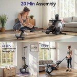Niceday Magnetic Rowing Machine with Adjustable Resistance