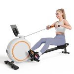 Magnetic Rowing Machine with 32 Resistance Levels