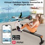 Magnetic Rowing Machine with 32 Resistance Levels