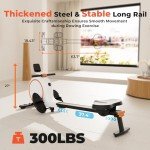 Magnetic Rowing Machine with 32 Resistance Levels