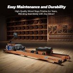 MERACH Foldable Water Rowing Machine for Home