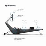 Hydrow Pro Rowing Machine with 22" Rotating Screen