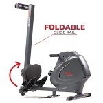 Sunny Health & Fitness Magnetic Rowing Machine with App