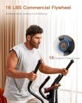 Niceday Quiet Elliptical Trainer with 16 Resistance Levels