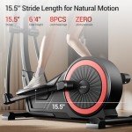 UMAY Home Elliptical Machine with 8 Resistance Levels