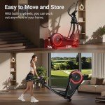 UMAY Home Elliptical Machine with 8 Resistance Levels