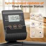 YOSUDA Adjustable Recumbent Exercise Bike for Home