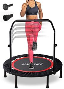 Kanchimi 40" Folding Indoor Trampoline with Handle