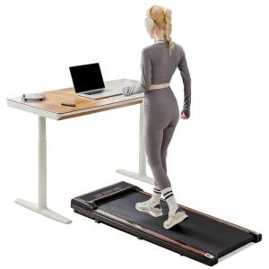 SMUG Compact Armless Treadmill for Home Workouts