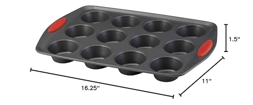 Rachael Ray Yum-o! Nonstick 12-Cup Muffin Tin