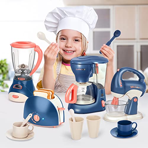 Yalujumb Kids Pretend Play Kitchen Appliance Set