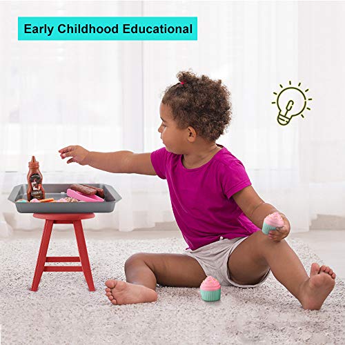 Elitoky Kids Cookie Play Food Set