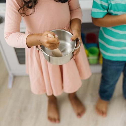 Melissa & Doug Kids Stainless Steel Pots & Pans