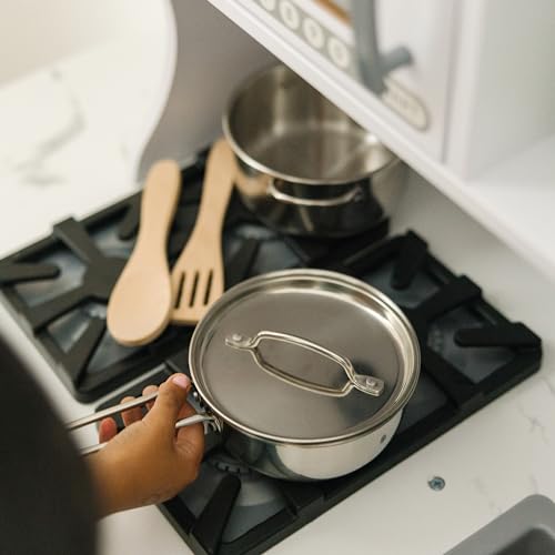 Melissa & Doug Kids Stainless Steel Pots & Pans