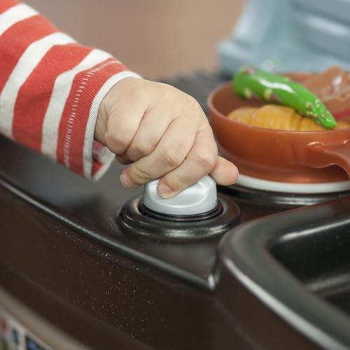 Interactive Kids Kitchen Playset with Lights & Sounds