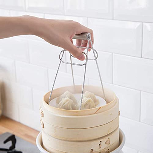 Stainless Steel Air Fryer Plate Lifter Tongs