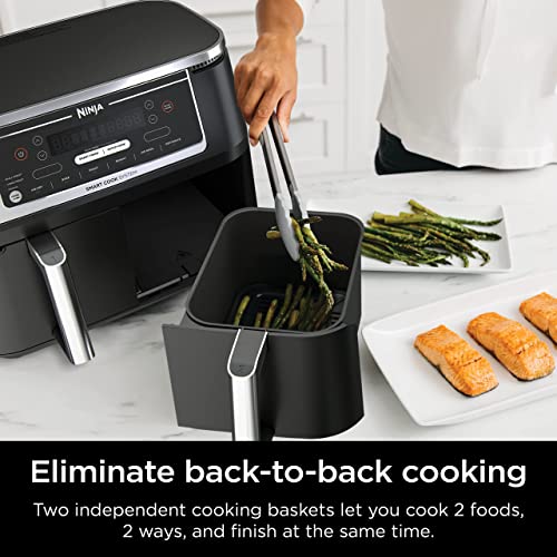Ninja DZ550 Foodi 10 Quart DualZone Smart XL Air Fryer