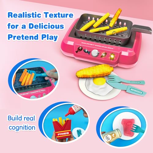 TALGIC Color Changing Cooking Simulator Toy Set