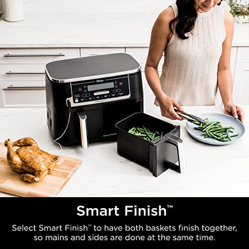 Ninja DZ550 Foodi 10 Quart DualZone Smart XL Air Fryer
