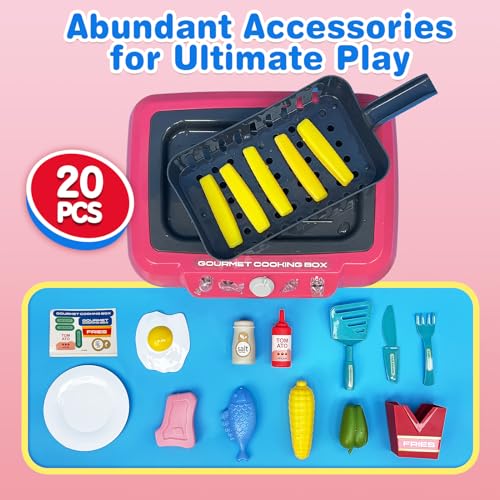 TALGIC Color Changing Cooking Simulator Toy Set