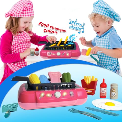 TALGIC Color Changing Cooking Simulator Toy Set