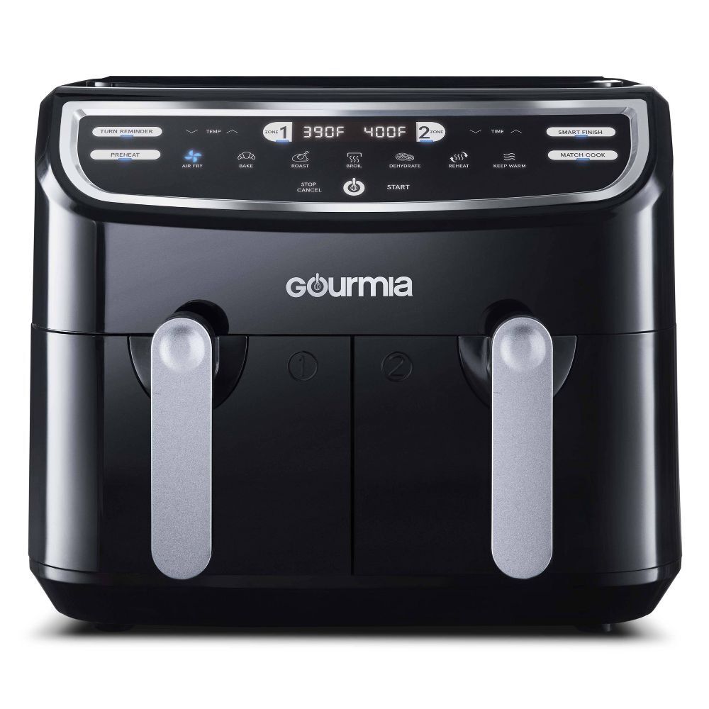 9-Qt Air Fryer: Dual Basket, 7 Functions