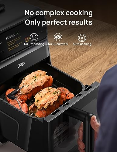 Dreo ChefMaker Smart Air Fryer with Cook Probe
