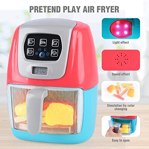 Toy Air Fryer for Kids' Play Kitchen Set