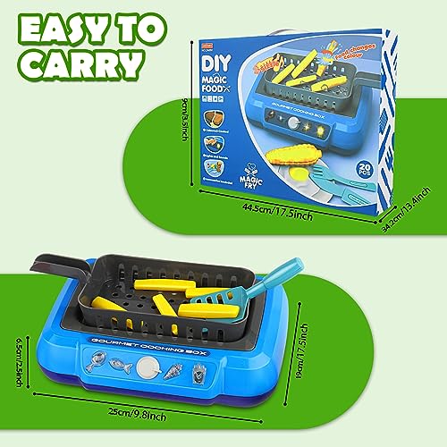 Kids Color Changing Cooking Grill Playset