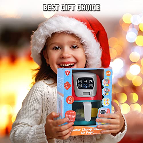 Toy Air Fryer for Kids' Play Kitchen Set
