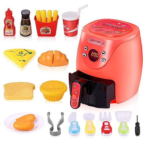 GAGAKU Kids Air Fryer Play Kitchen Set