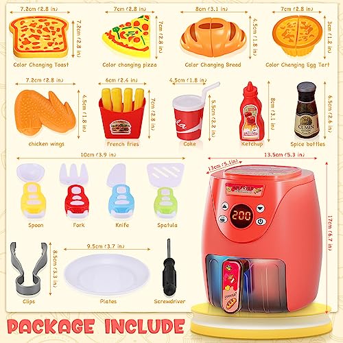 GAGAKU Kids Air Fryer Play Kitchen Set