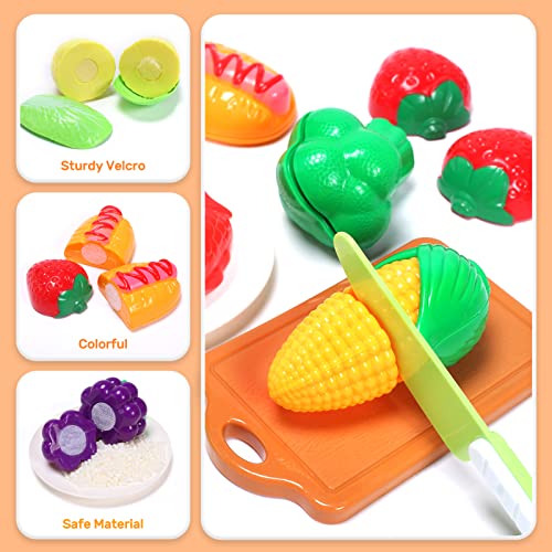 Cute Stone Kids Kitchen Playset with Accessories