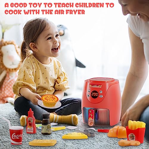 GAGAKU Kids Air Fryer Play Kitchen Set