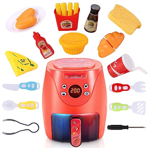 GAGAKU Kids Air Fryer Play Kitchen Set