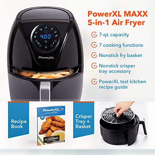 PowerXL 7 QT Maxx Classic Air Fryer - Black