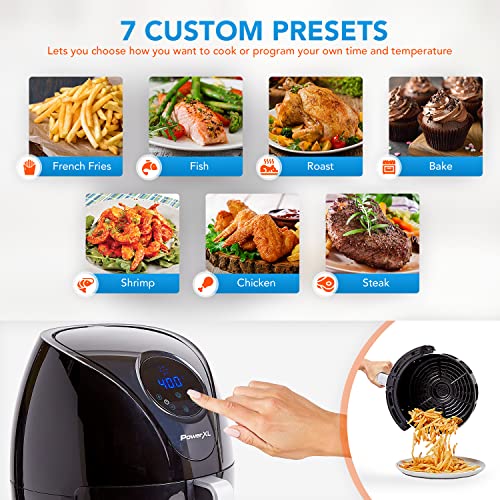 PowerXL 7 QT Maxx Classic Air Fryer - Black