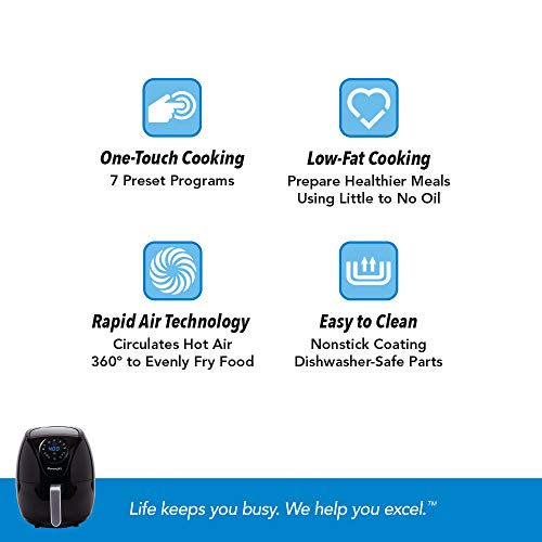PowerXL 7 QT Maxx Classic Air Fryer - Black