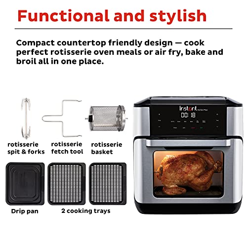 Instant Pot 10QT 7-in-1 Air Fryer with Recipes
