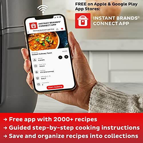 Instant Pot 10QT 7-in-1 Air Fryer with Recipes