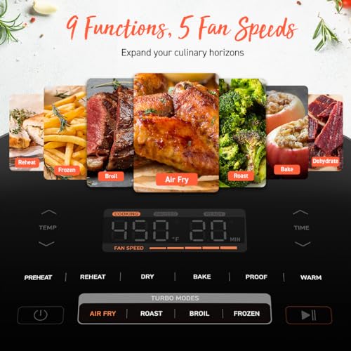 COSORI 9-in-1 6Qt Air Fryer with Recipes